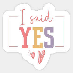 Vegas Bachelorette Sticker